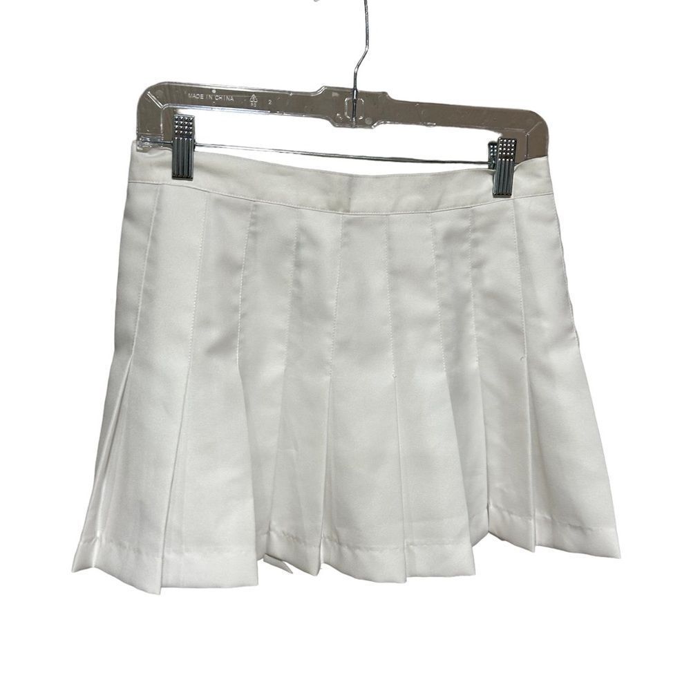 2/$20 Reebok White Pleated Tennis Mini Skirt